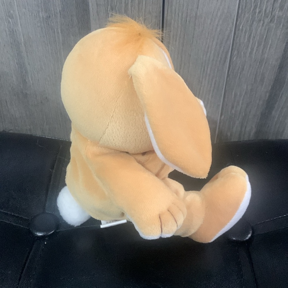 Precious Moments Tender Tails Baby Brown Bunny Rabbit Plush Beanie With Tag - Picture 5 of 11